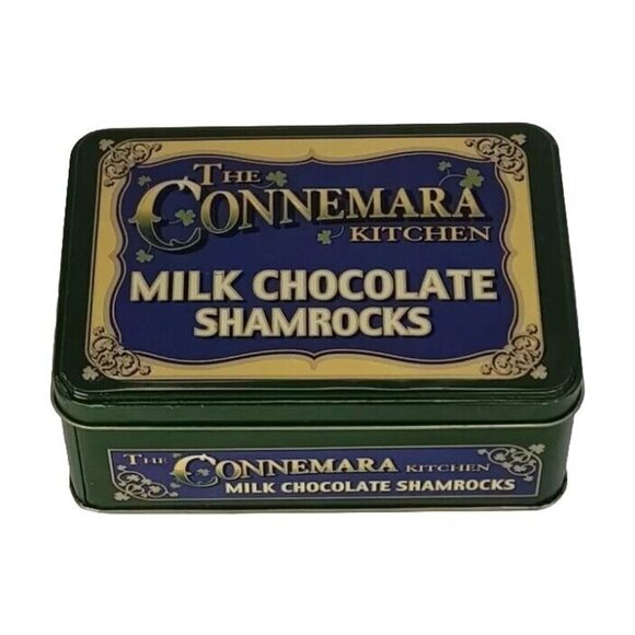 The Connemara Kitchen Chocolate Milk Shamrocks Collectors Empty Tin - Picture 11 of 11
